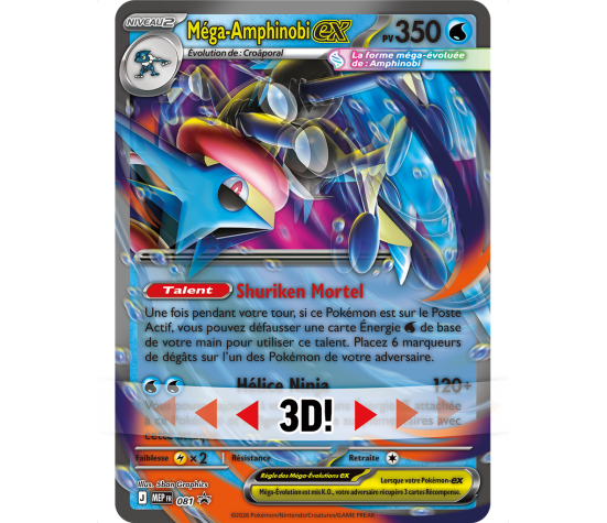 POKEMON - Coffret Premium Méga‑Amphinobi‑ex