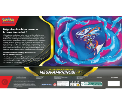 POKEMON - Coffret Premium Méga‑Amphinobi‑ex