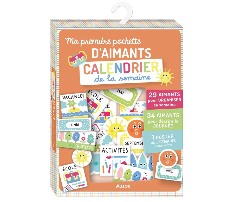Calendrier de la Semaine - Ma Première Pochette d'Aimants