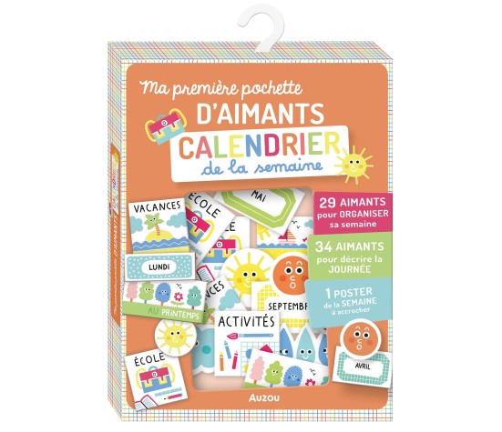 Calendrier de la Semaine - Ma Première Pochette d'Aimants