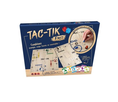 Tac-Tik 4-6 Joueurs - Plateau Cartonné