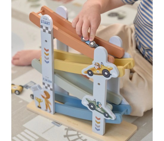 Circuit rampe en bois