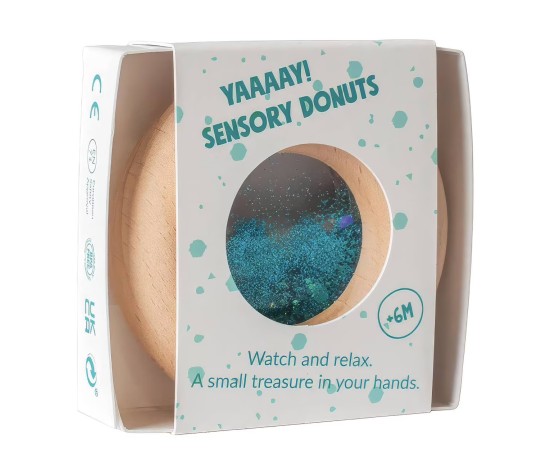 PETIT BOUM - Calm Donut Sensoriel Turquoise