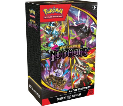 POKEMON - ME05 Nuit Noire - Bundle 6 Boosters