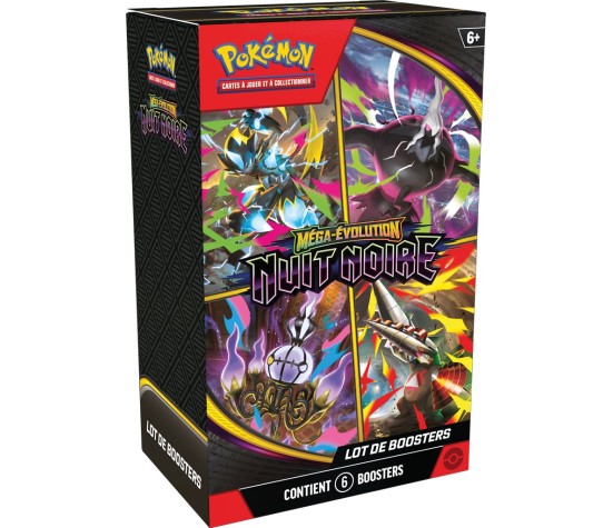 POKEMON - ME05 Nuit Noire - Bundle 6 Boosters