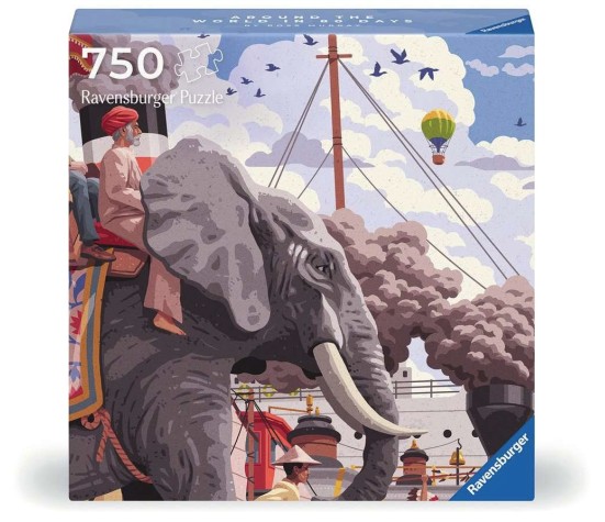 Puzzle 750P - Art & Soul 80 jours