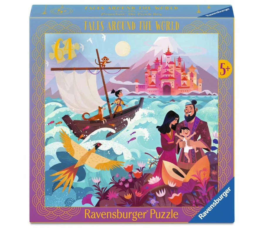 Puzzle 64P - Momotaro, l'Enfant Pêcheur Puzzle 64P - Momotaro, l'Enfant Pêcheur