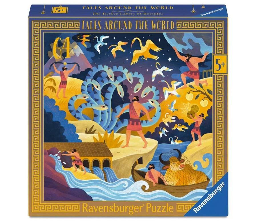 Puzzle 64P - Les Travaux d'Hercule Puzzle 64P - Les Travaux d'Hercule