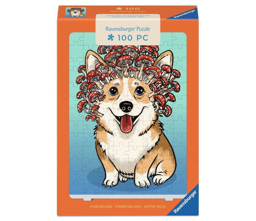 Puzzle 100P - Corgi Forestier Puzzle 100P - Corgi Forestier