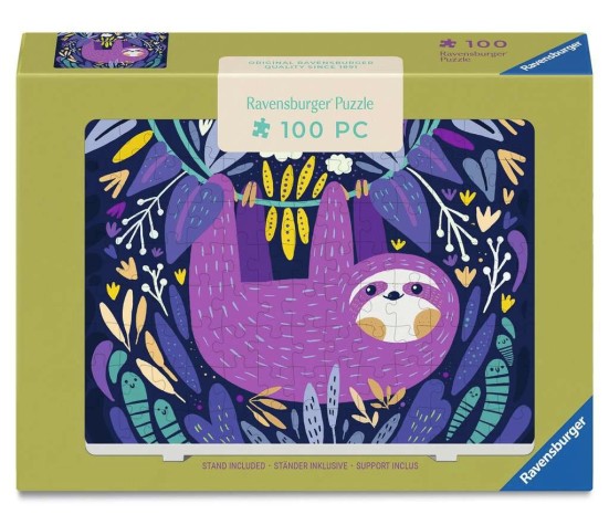 Puzzle 100P - Paresseux Violet