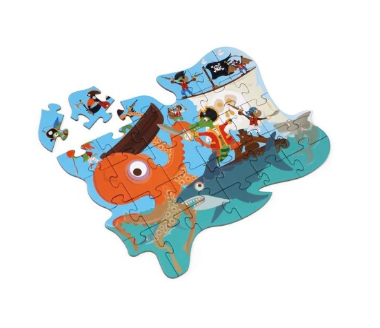 Puzzle 29p - Puzzle Contour Pirates