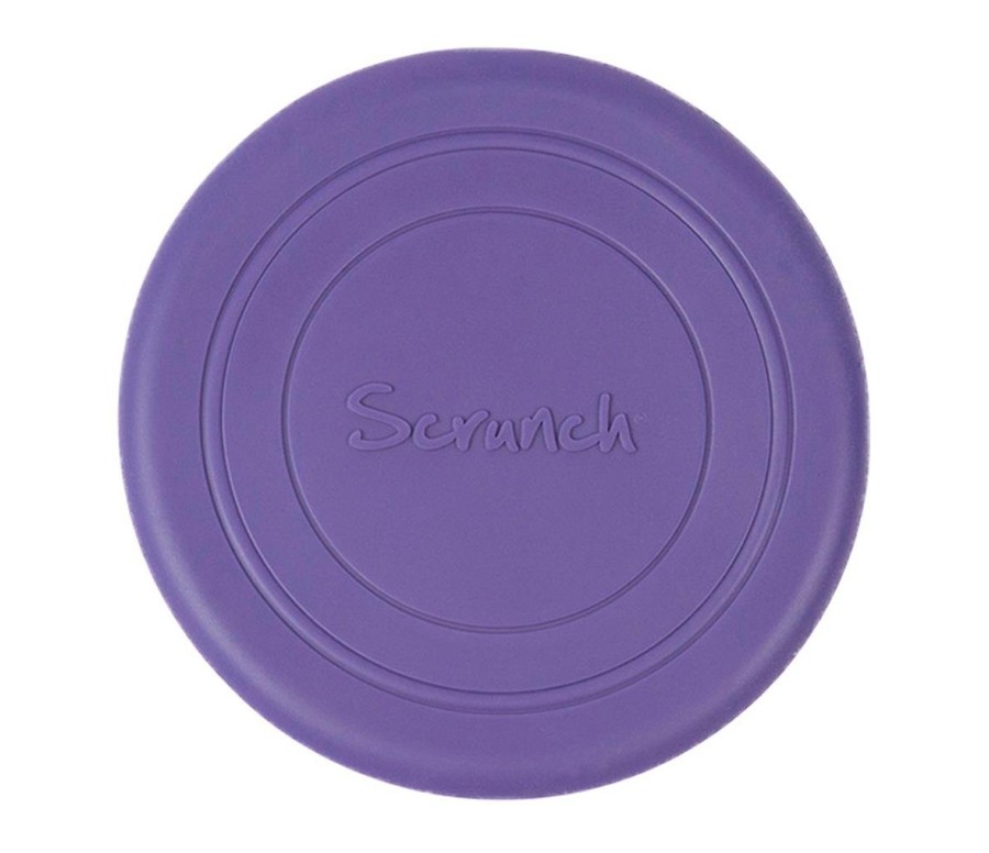 Scrunch - Frisbee Souple 18cm -  Violet Foncé