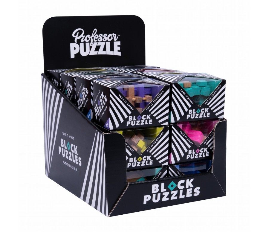 Casse-Tête Bois - Block Puzzle - Ass