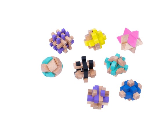 Casse-Tête Bois - Block Puzzle - Ass