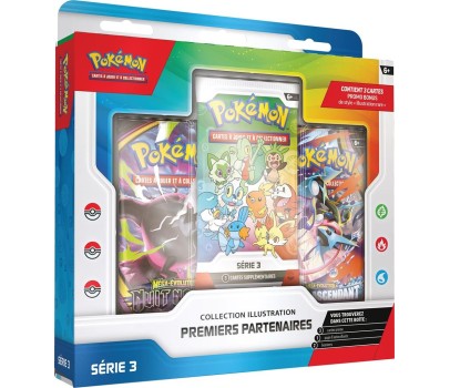 POKEMON - Coffret Collection Illustration Premiers Partenaires - Série 3