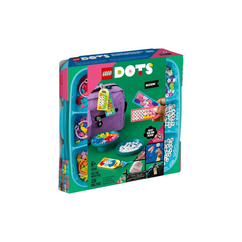 DOTS - BOITE PORTE CLES MESSAGES