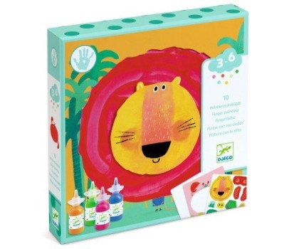 Peinture à Doigts - Peinture à doigt - Animaux foufous- FSC MIX