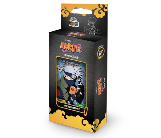 NARUTO MYTHOS TCG - Saison 1 : Konoha Shido - Team Set Kakashi