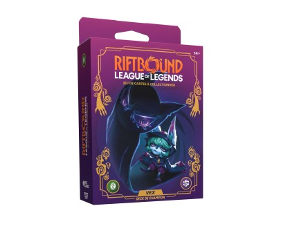RIFTBOUND - LEAGUE OF LEGENDS - Deck de Champions - Vex