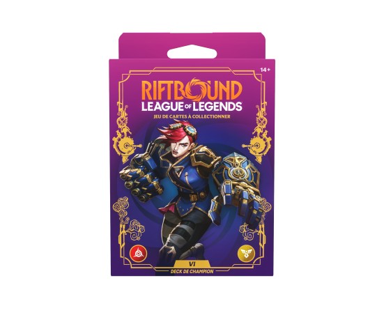 RIFTBOUND - LEAGUE OF LEGENDS - Deck de Champions - Vi