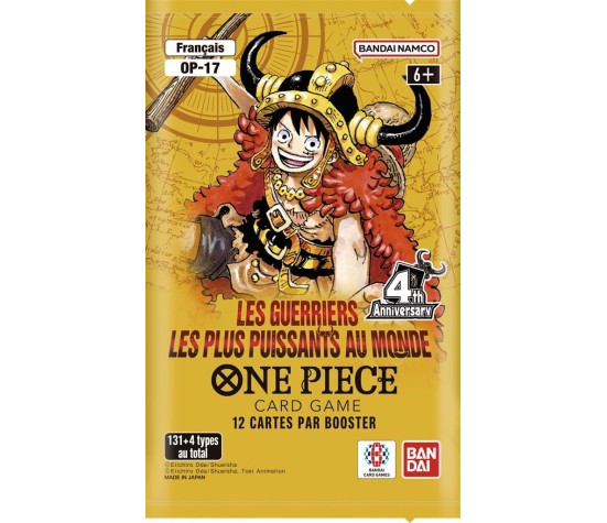 ONE PIECE - OP17 : Les Guerriers les Plus Puissants du Monde - Booster