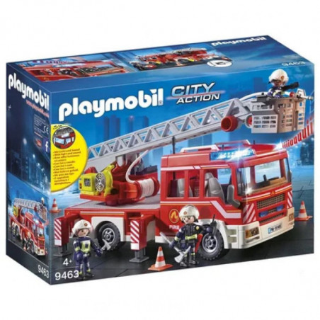 CITY ACTION - CAMION DE POMPIERS + ECHELLE