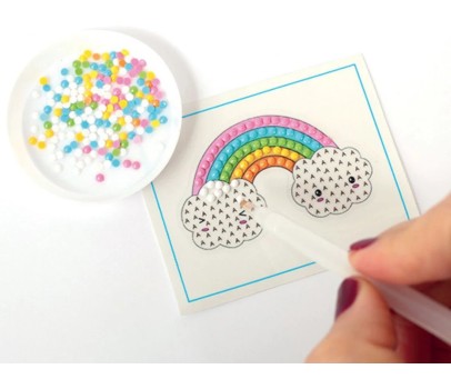 Sticker Diamant - Arc-en-Ciel