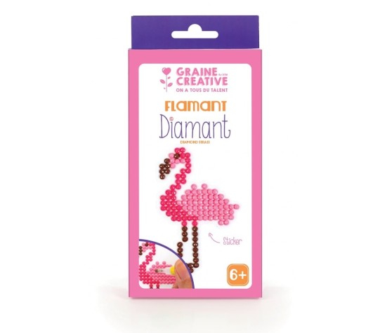 Sticker Diamant - Flamant