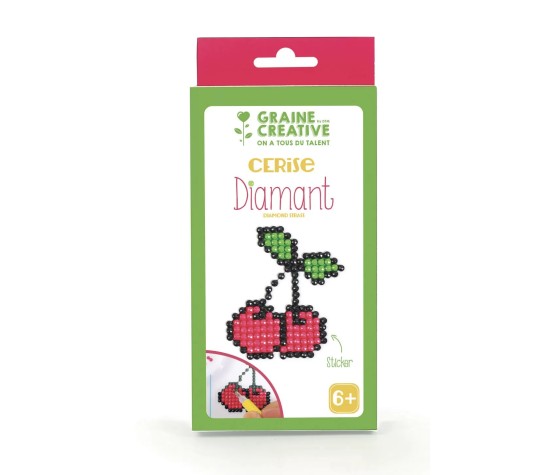 Sticker Diamant - Cerise