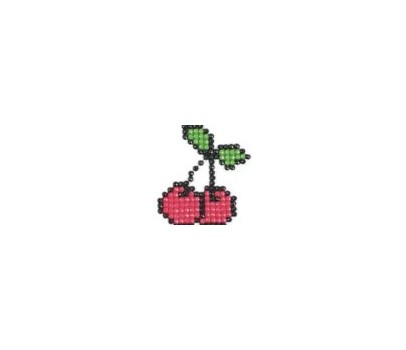 Sticker Diamant - Cerise