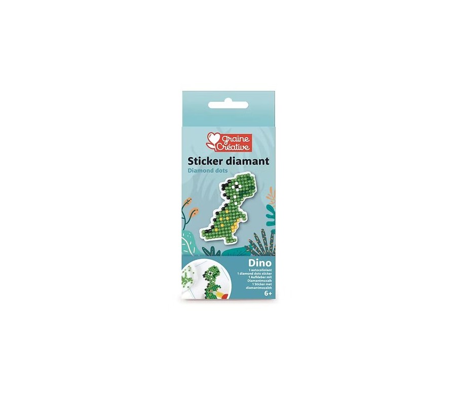 Sticker Diamant - Dino