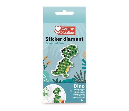 Sticker Diamant - Dino