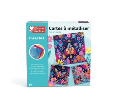 Cartes à  Métalliser - Insectes