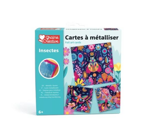 Cartes à  Métalliser - Insectes