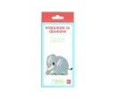 Maquette 3D Adhésive - Elephant