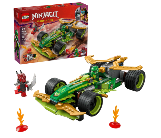 NINJAGO - La Voiture de Course à Rétrofriction de Lloyd