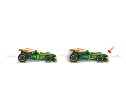 NINJAGO - La Voiture de Course à Rétrofriction de Lloyd