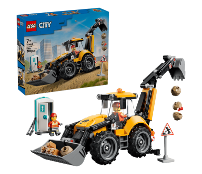 CITY - Le tractopelle jaune