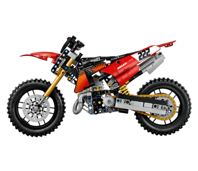 TECHNIC - La moto Ducati Desmo450 MX Factory