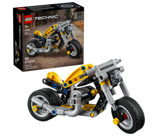 TECHNIC - Moto jaune