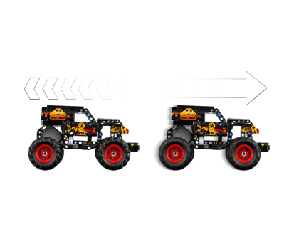 TECHNIC - Monster Jam Grave Digger - Feu et glace