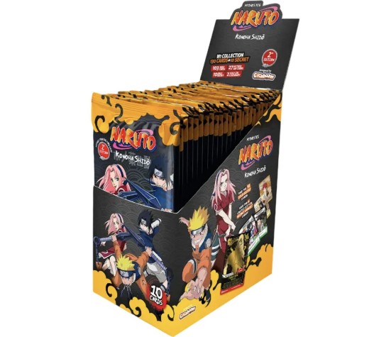 NARUTO MYTHOS TCG -Display Saison 1,2 : Konoha Shido