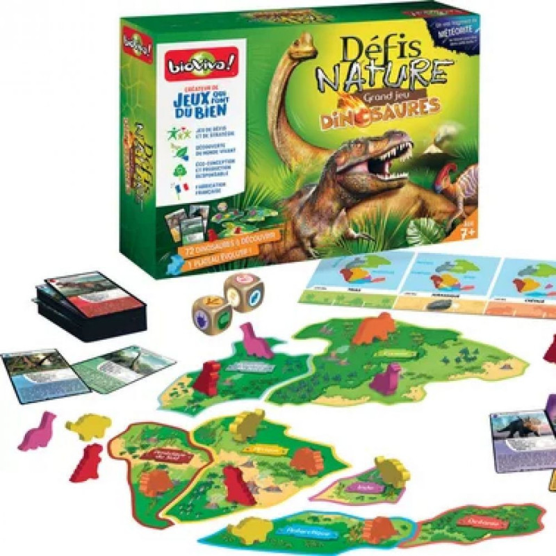 D?FIS NATURE GRAND JEU DINOSAU